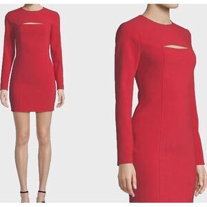 LIKELY  Keller Long Sleeve‎ Red Dress Size  4